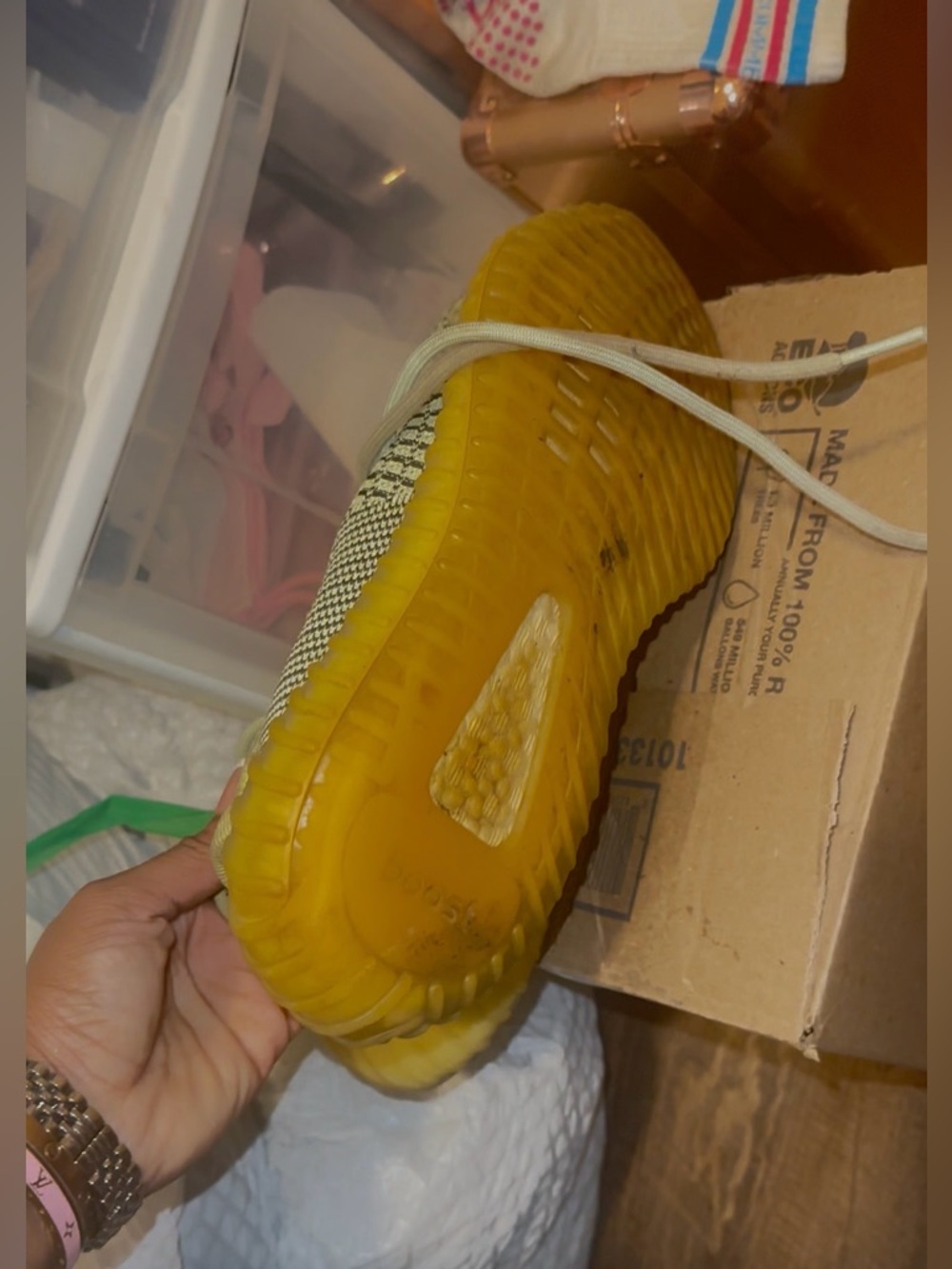 These are Yeezy Boost 350 V2 “Yeezreel (Non-Reflective)” ✅ - Picture 5 of 5